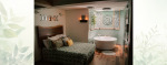 Acorn Birth Center Private Water Birthing Room with mood lighting