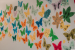 Acorn Birth Center Butterflies on Walls